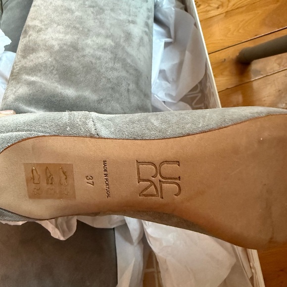 ❤️ NWB Stunning Ulla Johnson Over the Knee Carolina 55 Suede Grey Boots - Picture 6 of 7